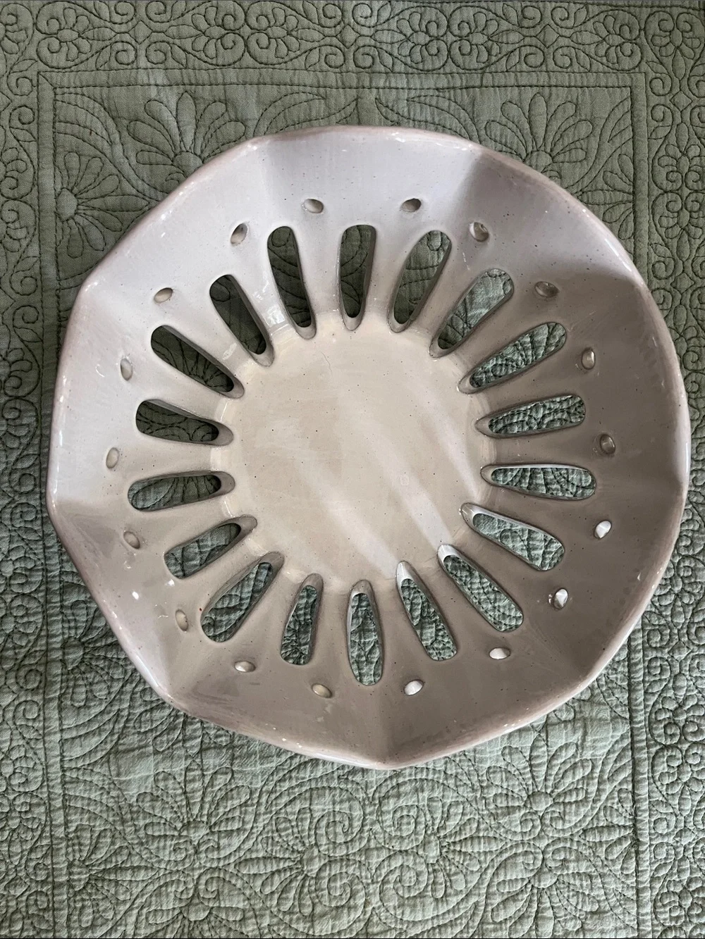 Large Wavy Edge Berry Bowl - Hearth & Hand™ with Magnolia- Sour Cream